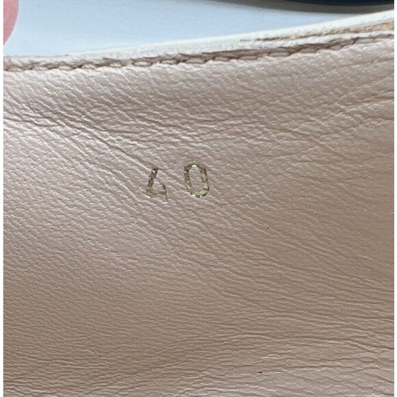 Women's Prada Vernice Soft 2 Oxford Cream Patent Leather New without Tags EU 40 - Picture 13 of 13